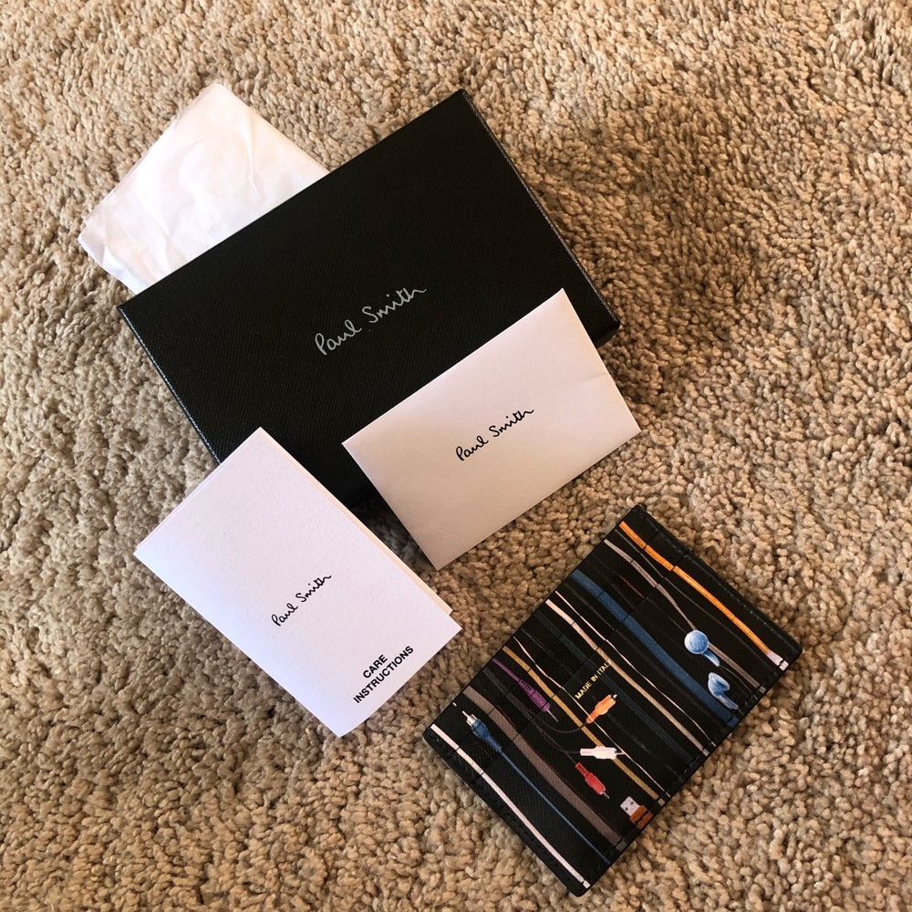 Paul Smith Men'Leather Card Holder